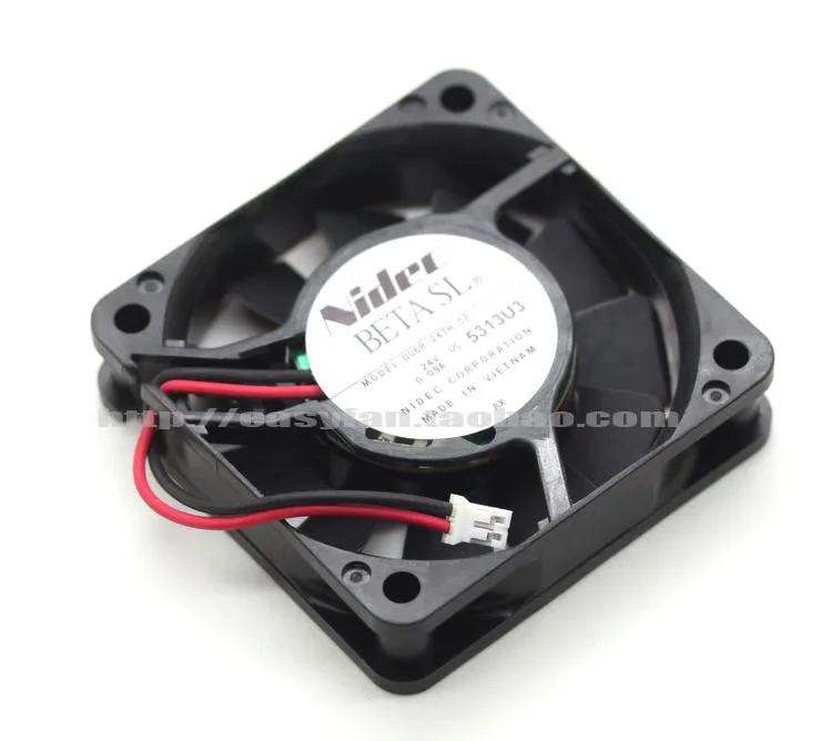 Вентилятор охлаждения сервера Nidec D06R-24TH 07 DC 24V 0.09A 60x60x15 мм