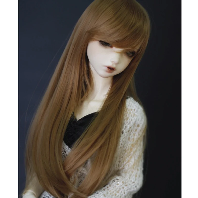 1/3 1/4 масштаб BJD парик черные волосы для BJD/Аксессуары для кукол SD Allaosify