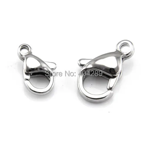 Застежка-карабин из нержавеющей стали 316L крючок сделай сам для модных ювелирных