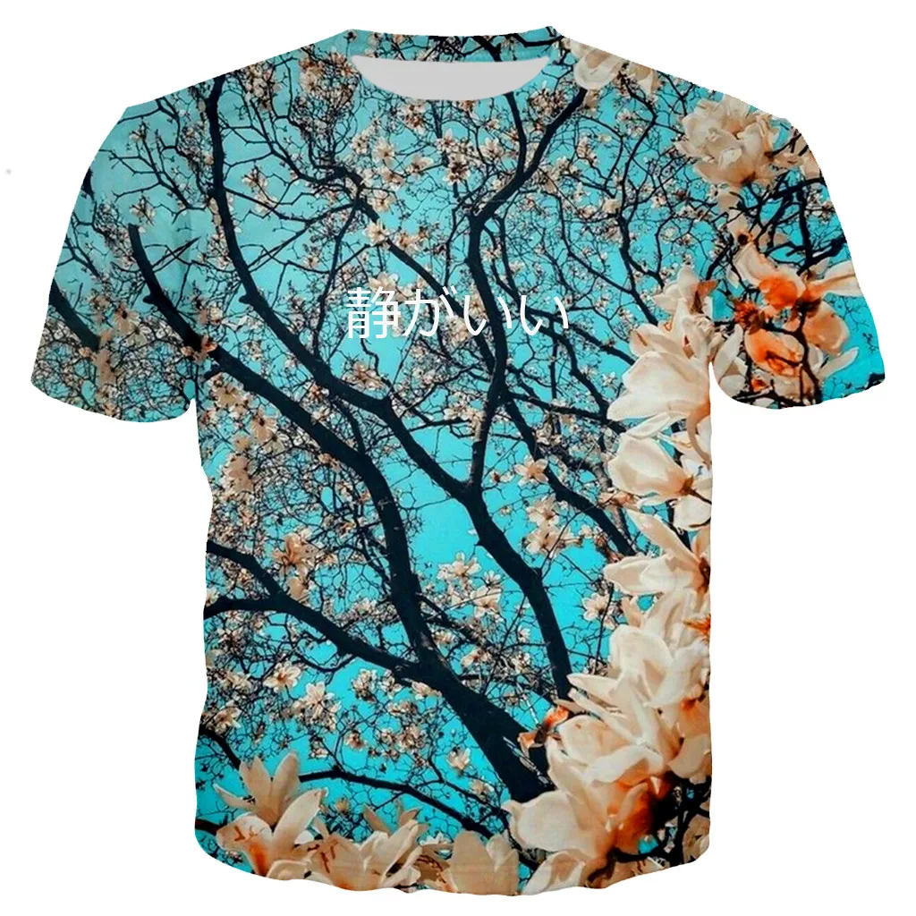 New arrive popular Cherry blossoms 3D print men women fashion cool t shirt/hoodies/sweatshirts/vest/ tops dropshipping | Мужская одежда