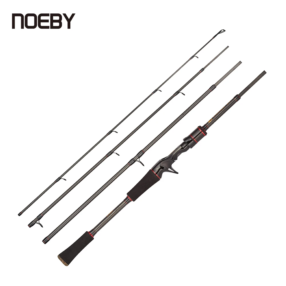 Карбоновая рыболовная удочка NOEBY 95% кастинговое удилище Спиннинг для путешествий