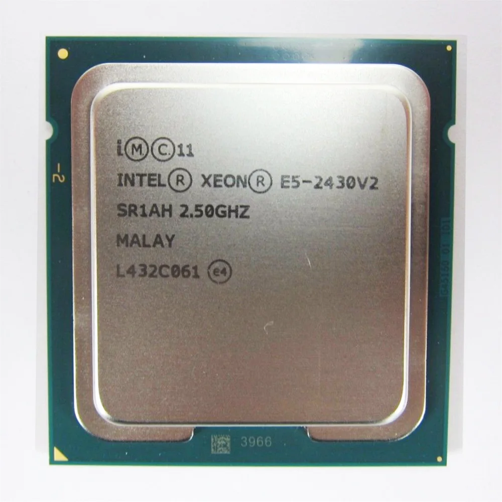 

Intel Xeon CPU E5 2430 V2 SR1AH cpu 6-Core 15M 2.2GHz 6-Core 15M LGA 1356 processor
