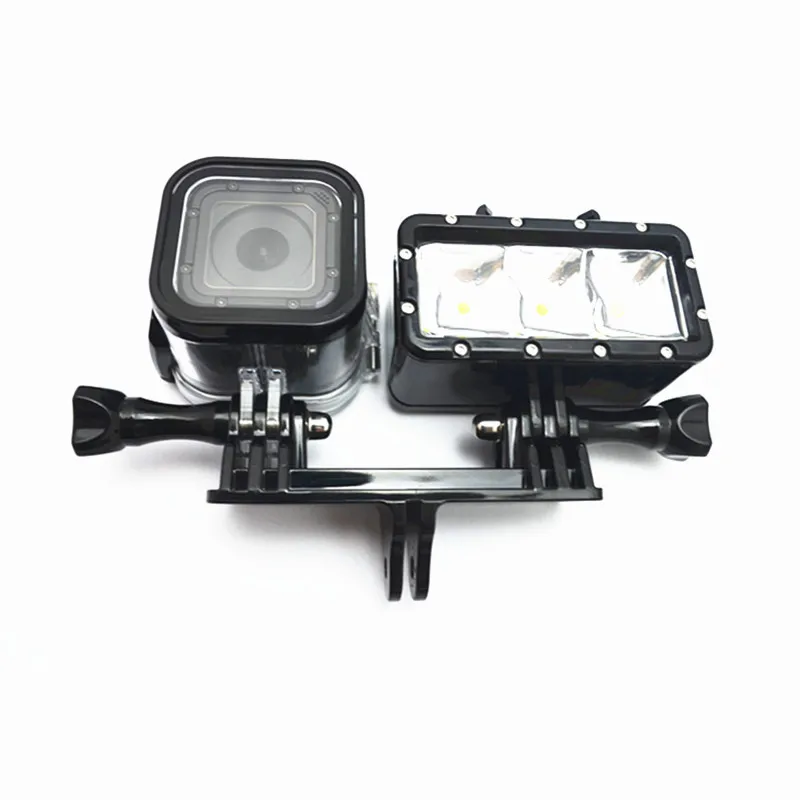 Держатель камеры Suptig с двумя портами и ручкой адаптер для штатива Gopro Hero7 6 5 4 session 3