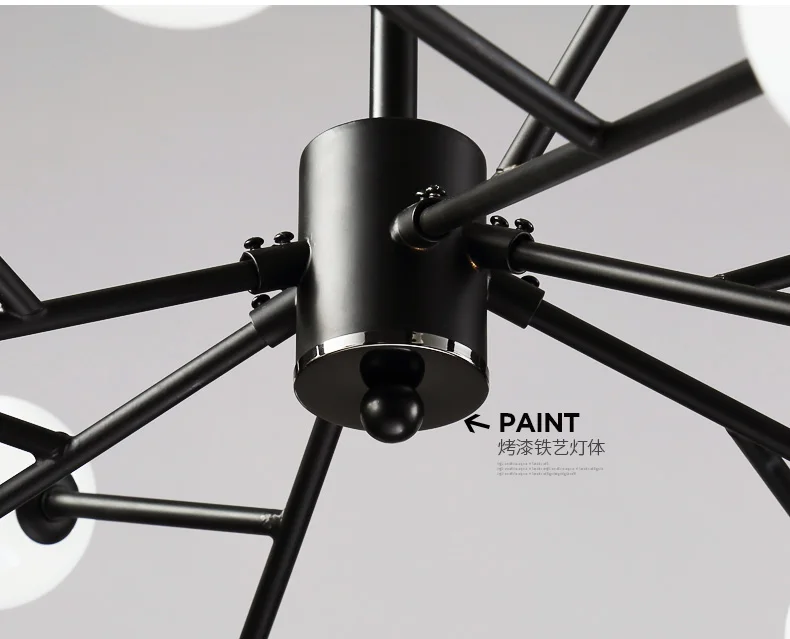 Современная Волшебная бобы DNA подвеска Lustres свет Промышленный Modo Jason miller лампы