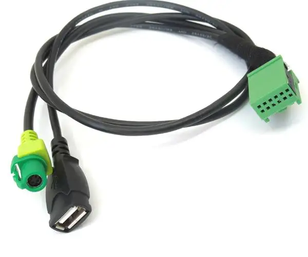 Музыкальный AMI USB интерфейс Aux кабель для Audi MMI 3G навигации Q5 A6L A4L Q7 A5 S5|Кабели