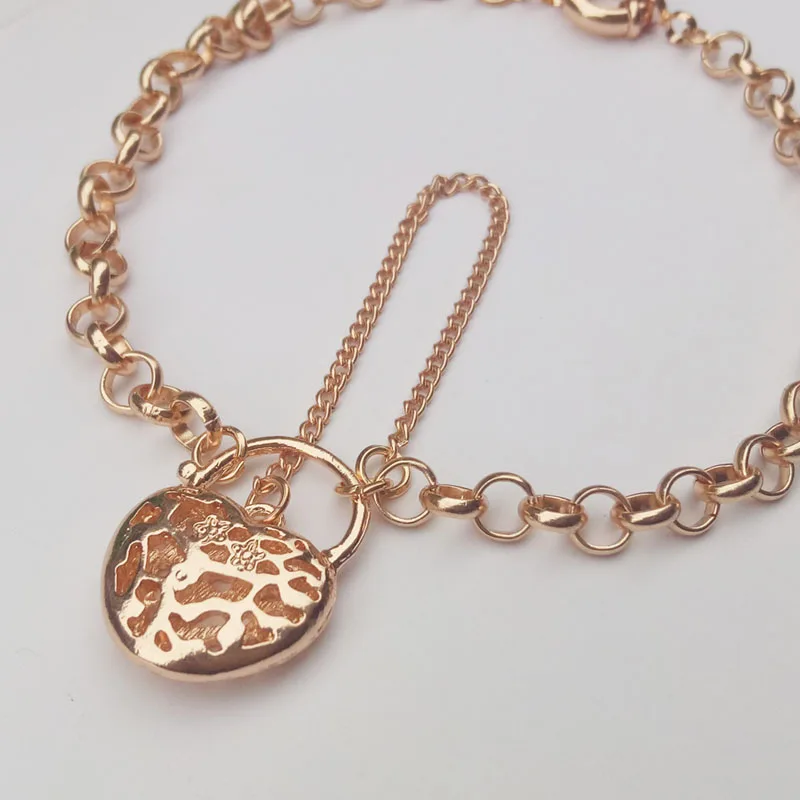 

Gold Heart Pendant Anklets For Women Romantic Gift Ankle Bracelet