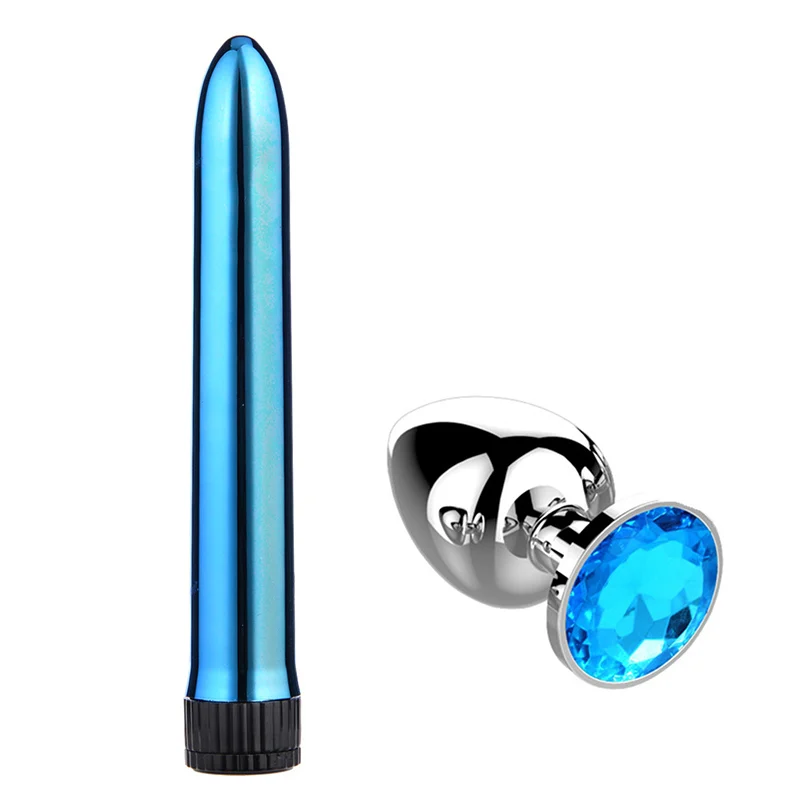 Женский G spot Wand Вибратор Анальная пробка Анальный массажер эротический анальные