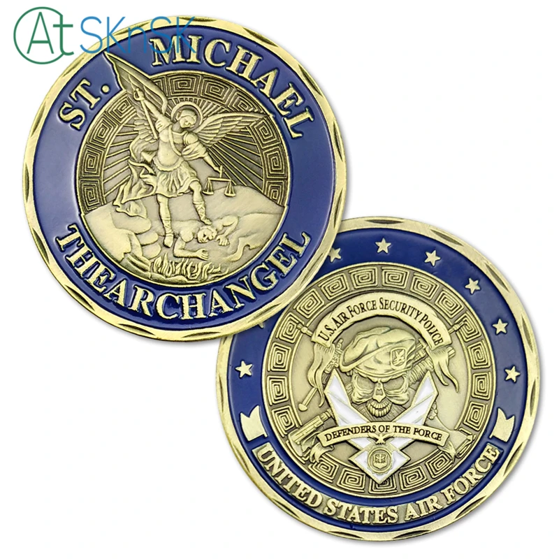 1/3/5/10 шт. ST. Майкл арчанел: вызов монета ВВС США памятные монеты подарок