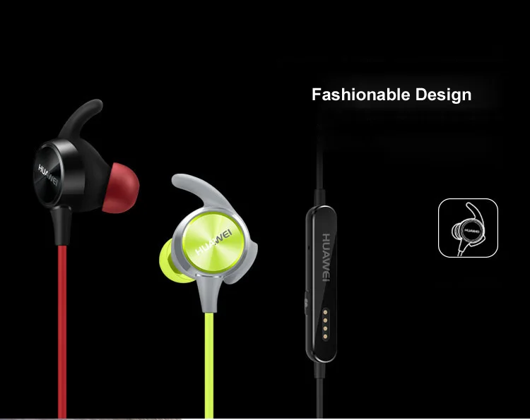 Оригинальные спортивные bluetooth-наушники huawei AM-R1 с функцией сердечного ритма, AptX арматура IPX5, водонепроницаемые беспроводные наушники с микрофоном для Android IOS