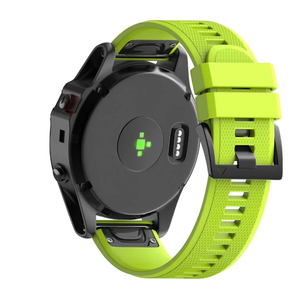Tschick для наручных gps-часов Garmin Fenix 5x Quick Fit 22 мм ремешок часов мягкий силиконовый