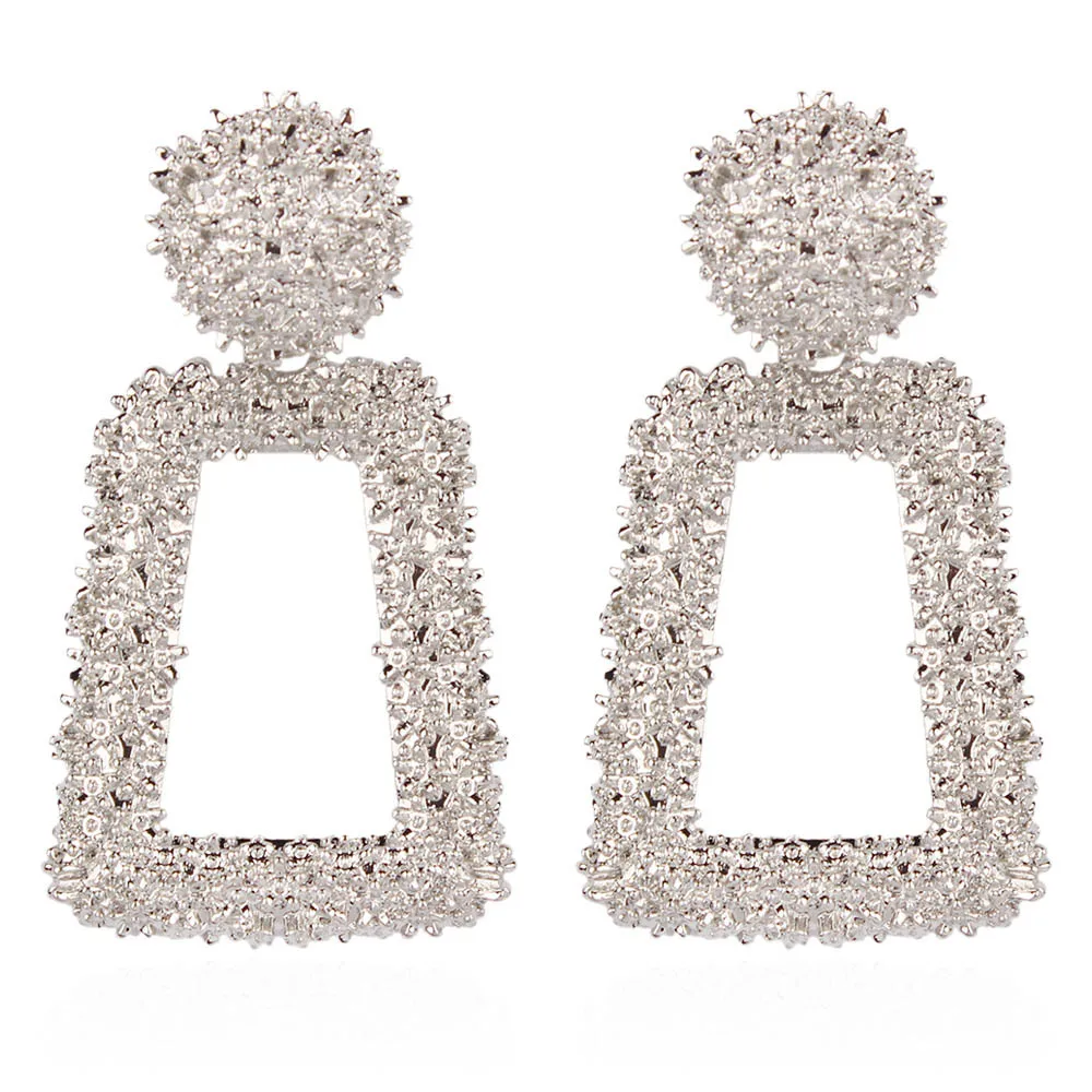 Женские винтажные серьги Boucle d'oreille Brincos сережки золотого цвета с