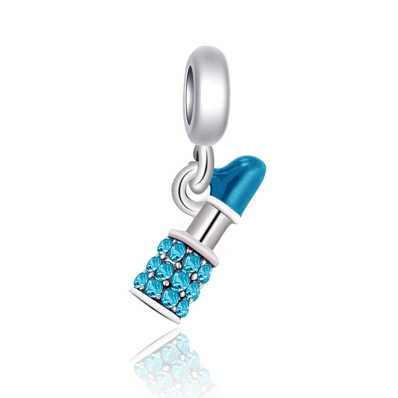 Синий Стиль Кристалл Корона Русалка КИТ Сердце Минни имитация жемчуга бусины