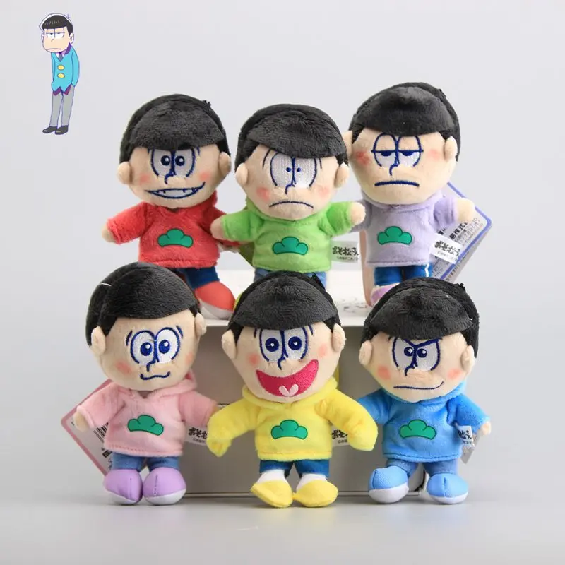 Новинка 6 стилей Matsuno Ichimatsu плюшевая игрушка Мацуно Осомацу мягкие игрушки:
