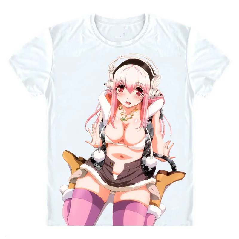 Style 14 Футболки SoniAni Super Sonico, футболки с коротким рукавом, Аниме Манга, Supa Soniko SoniComi, Sonico SoniKoma, сексуальное бикини для костюмированной вечеринки - Цвет: Style 14