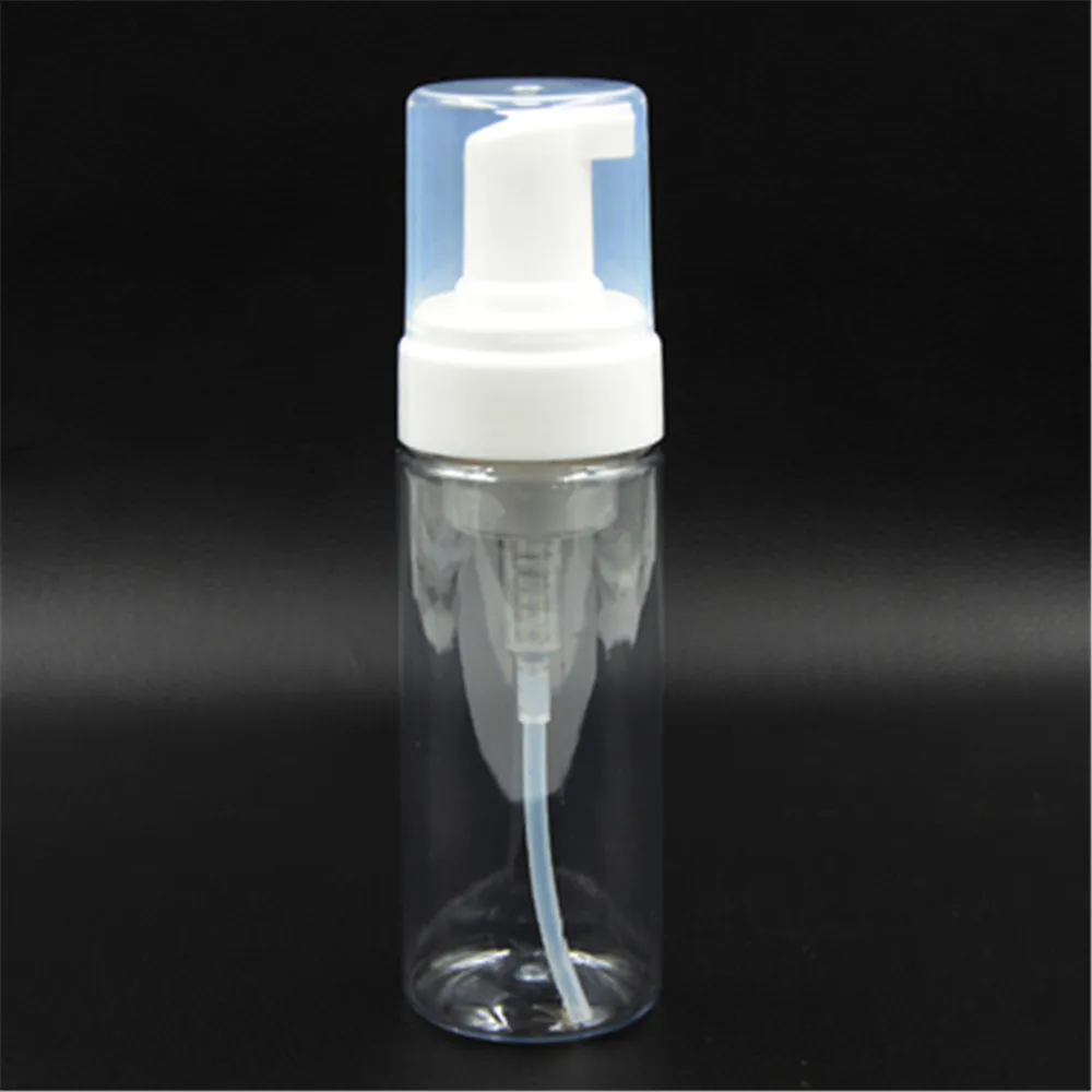 150 мл пустые бутылки для очищающего средства лица мыло рук янтарная бутылка