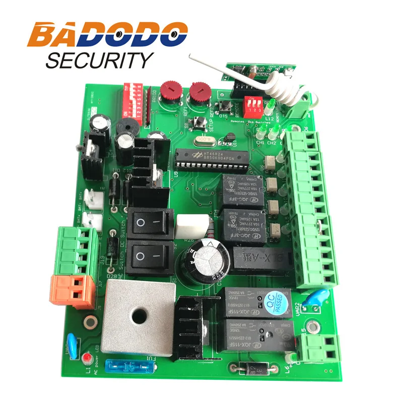 12VDC цепи Управление Замена платы PCB для открывающего механизма раздвижных ворот |