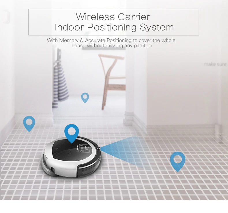 LIECTROUX B6009 Робот Пылесос wifi гироскоп Навигация картография влажная и сухая уборка