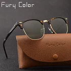 Солнцезащитные очки в стиле ретро для мужчин и женщин, Классическая ацетатная оправа, роскошный брендовый дизайн, для вождения