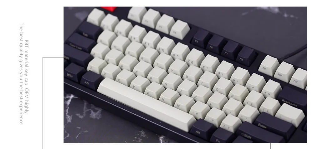 Ducky filco PBT 108 цветная клавишная крышка s для вишни/ANSI механическая клавиатура цветная клавишная крышка