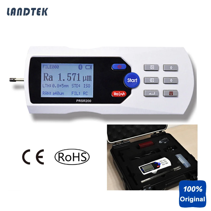 CE сертификация Профилометры тестер цифровой датчик для измерения шероховатости