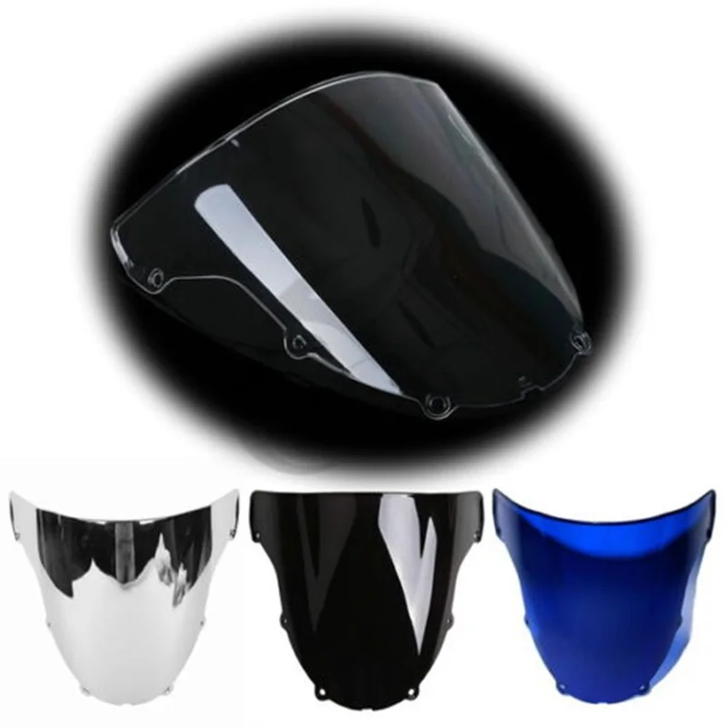 Новая ветровая панель для мотоцикла с двойными пузырьками KAWASAKI Ninja ZX6R ZX636 2003