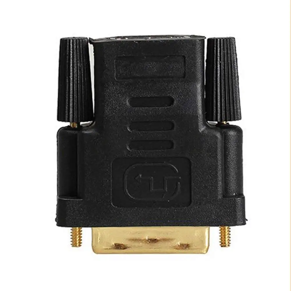 Позолоченный адаптер преобразователя DVI 24 + 1 к HDMI штекер гнездо 1080P HD TV для ПК ТВ