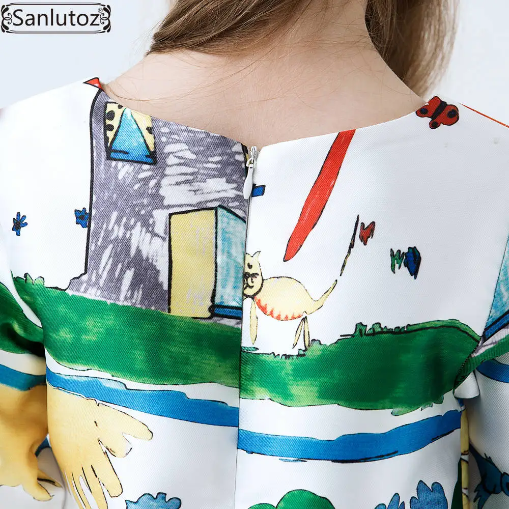 

Girls Dress Winter Kids Clothes Brand Children Dress Cartoon Girls Clothing for Princess Holiday Party Wedding Baby Toddler