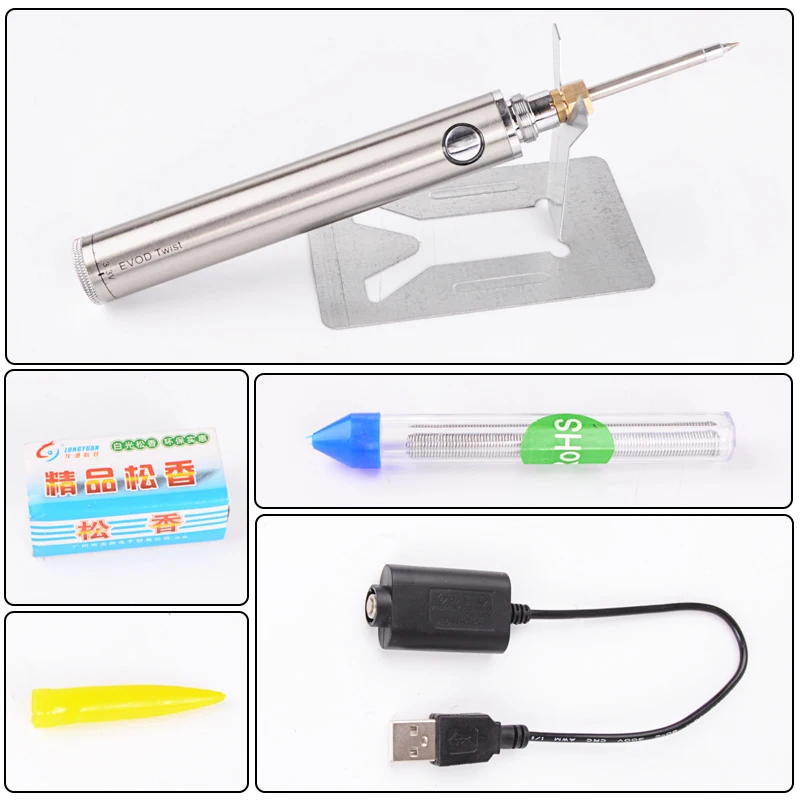 Handskit 8 Вт 5 В батарея паяльник зарядка паяльник с Usb портом Мини Портативный беспроводной паяльник сварочные инструменты