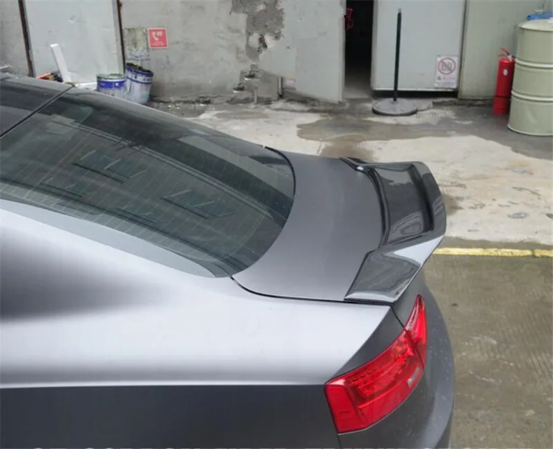 Спойлер из углеволокна для Audi A5 S5 RS5 Sportback 2009- высококачественные Спойлеры авто аксессуары EMS