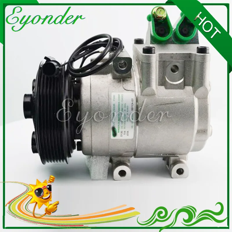 Кондиционерный охлаждающий компрессор кондиционера A/C для Hyundai Porter II H100 D4BB D4BF D4BH