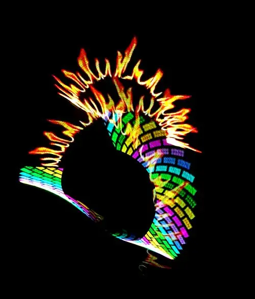 LED pixelpoi 2 шт. 2*50 пикселей poi 34 изображения 31 см высокая яркость полноцветная