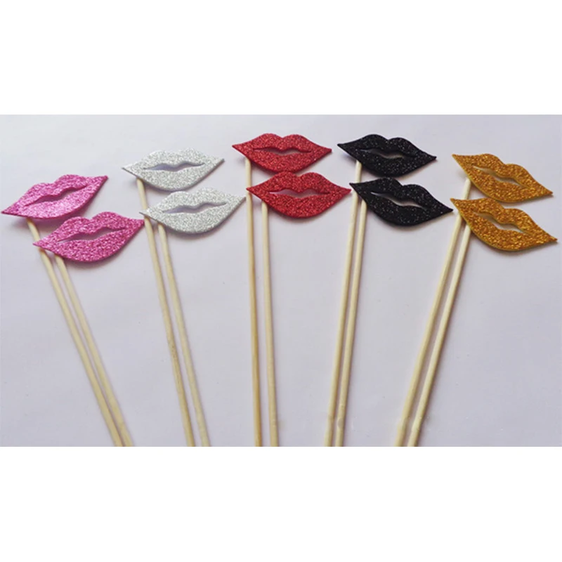 20 шт. забавные губы EVA DIY реквизит для фотосессии взрослых девичник вечерние