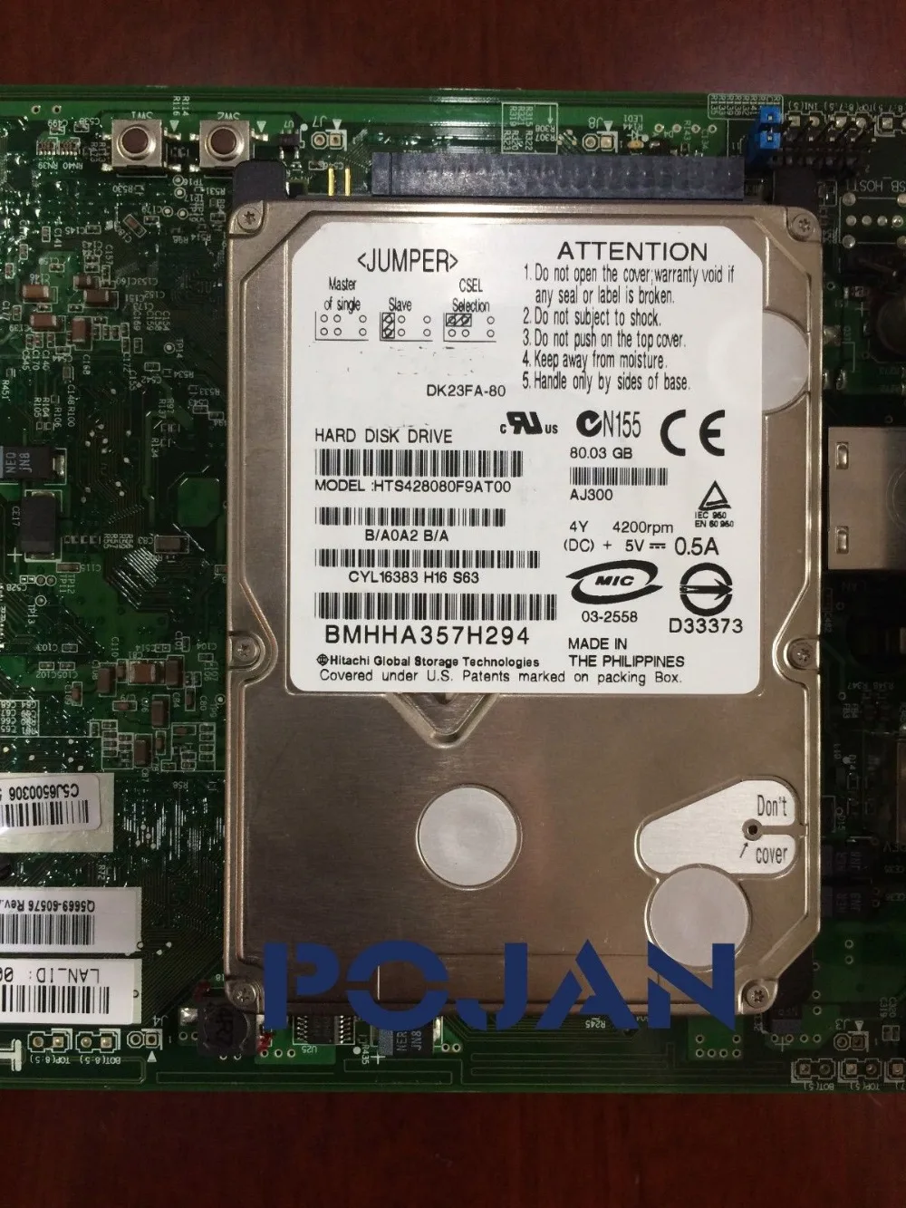 HDD IDE Designjet T1100 T1100PS T610 Q6683-67030 жесткий диск 40G &amp 80G с чернильным принтером FW |