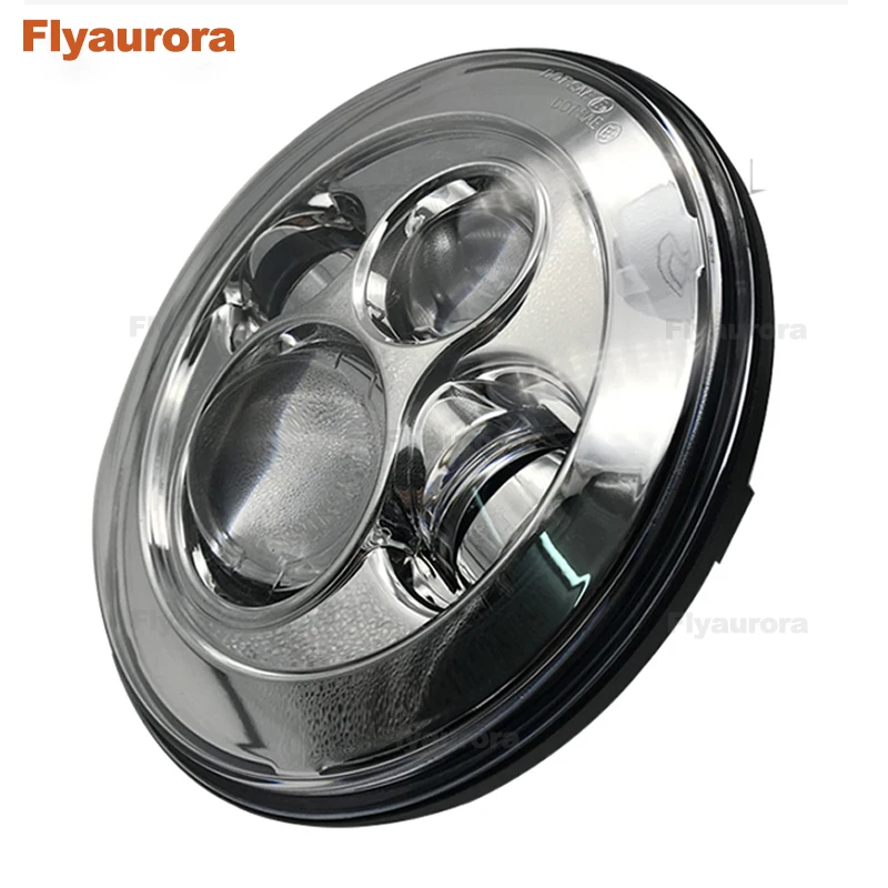 Flyaurora 2 шт. Автомобильный светодиодный 7 дюймов круглый фар Conversion Kit для VW Beetle классический Volkswagen 1950-1979 для Jeep Wrangler Hummer