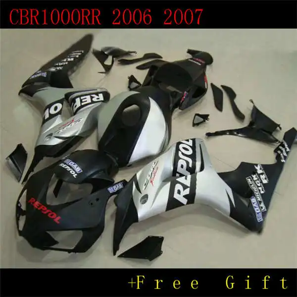 Набор для мотоциклов Repsol полный набор CBR1000RR 06-07 CBR 1000 1000RR 06 07 CBR1000 RR 2006 2007 ABS материал