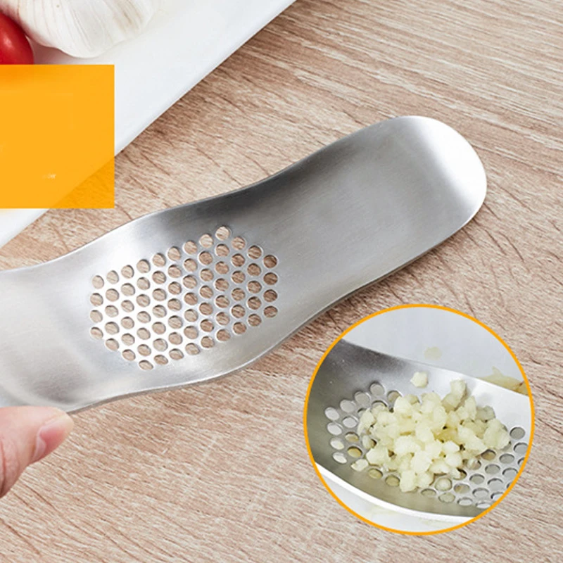1 шт. Чеснок Пресс из нержавеющей стали имбирный нож для измельчения орехов