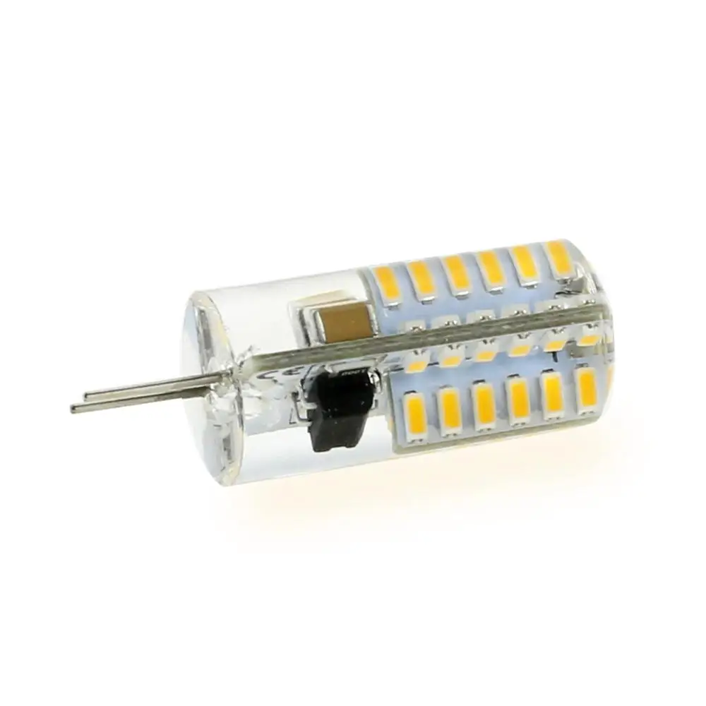 G4 5 Вт 48 SMD 3014 теплый холодный белый DC 12 В AC 110 В 220 В кристалл лампы заменить галогенные Crystal заменить галогенные