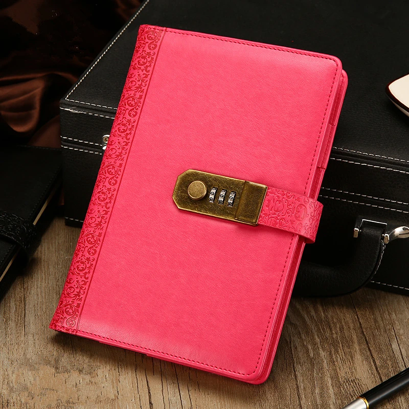 Coloffice ретро блокнот с кодовым замком журнал утолщенной A5 творческой стороны