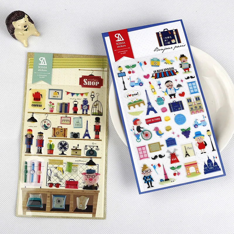 Наклейки с кристаллами для скрапбукинга винтажная наклейка украшения