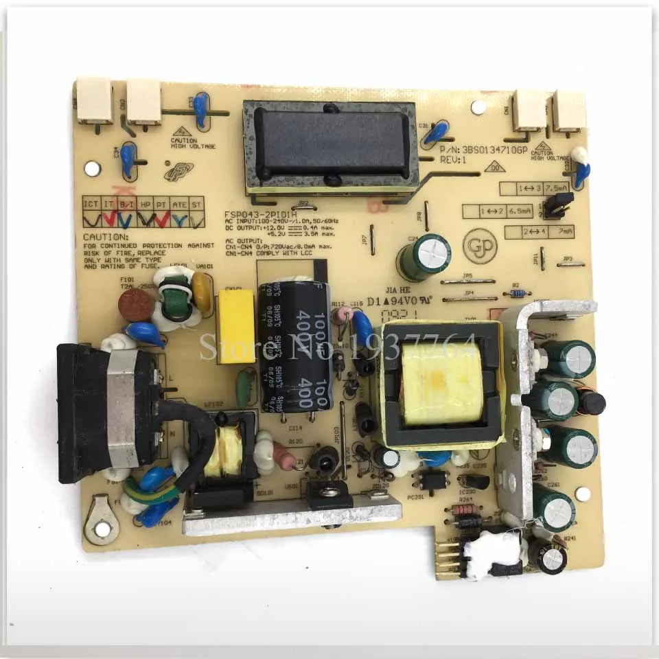 

good working Power Supply Board for ACER AL1706 AL1716 X191W FSP043-2PI01 High pressure plate