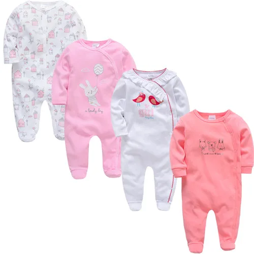 Новая детская одежда для новорожденных боди bebes Пижама для новорожденных комбинезон с длинными рукавами roupa de bebes Детские комбинезоны для мальчиков и девочек - Цвет: 41428537