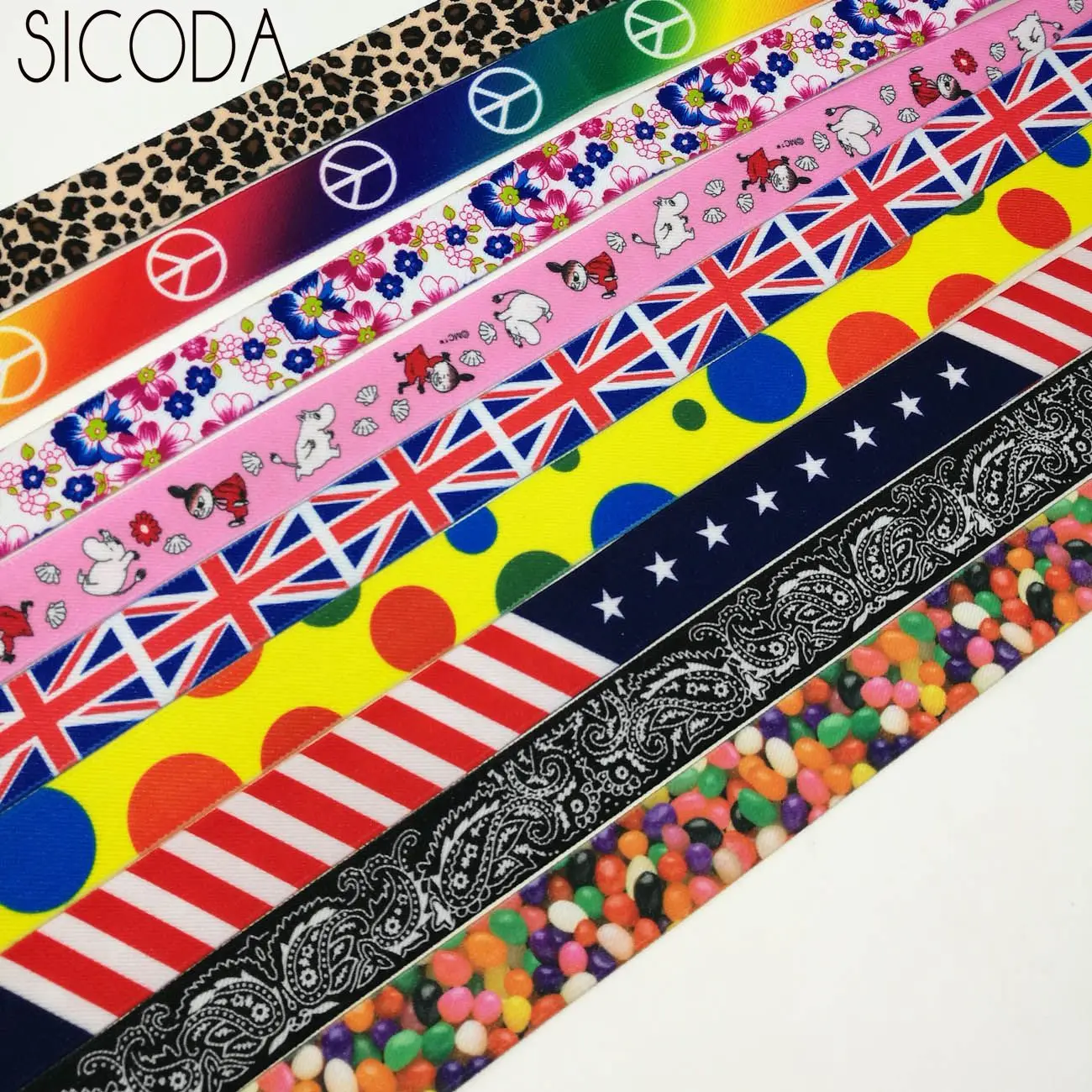 

SICODA 25MM 5meters 2018 new printed elastic band for garment trimmings suspender material belt sewing accessories
