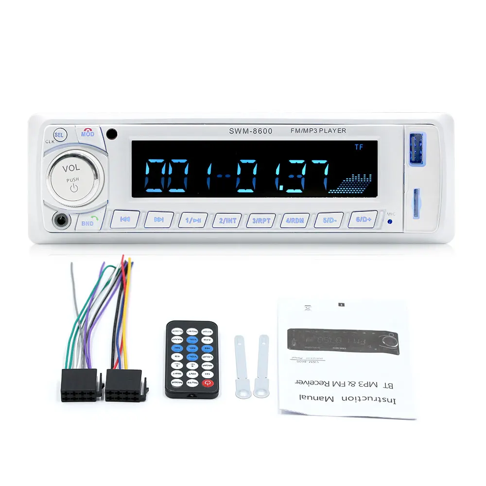 ANLUD Bluetooth Автомобильный mp3 плеер стерео аудио fm радио Музыка Радио Кассетный