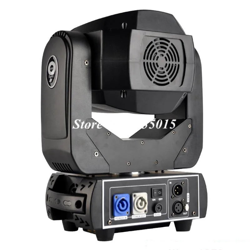 8pcs/lot 90W LED Moving Head Light 3 Face Prism Spot with Rotation Gobos Function for DJ Disco Stage Projector Big Events | Лампы и