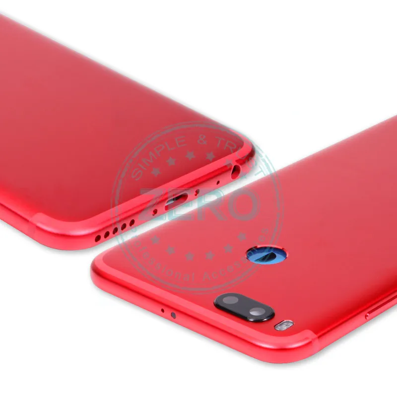Задняя крышка аккумулятора для Xiaomi Mi A1 металлическая + держатель карт задняя 5X