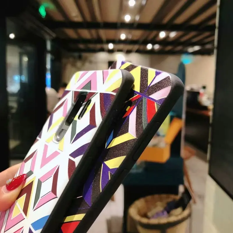 Силиконовый чехол для Samsung galaxy Note 9 8 S9 S8 Plus контрастный прошитый Huawei Honor 7A Pro 7 Mate 10 Y6
