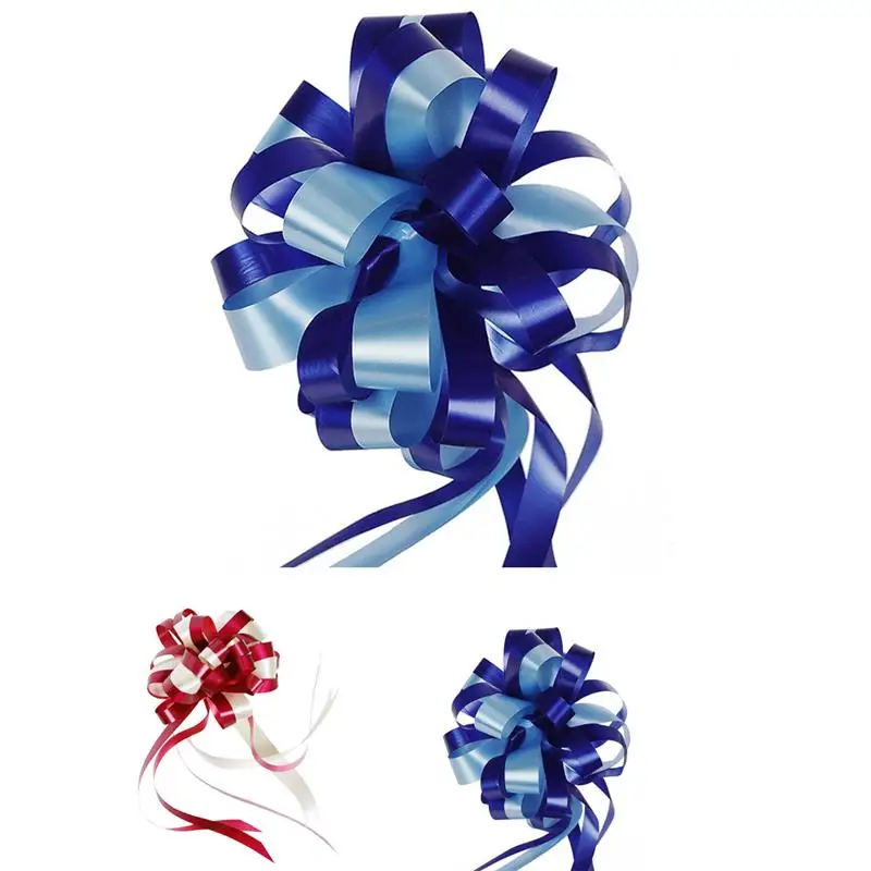 Детский душ 10 шт. тянущиеся ленты с бантом Свадебный декор для дня рождения