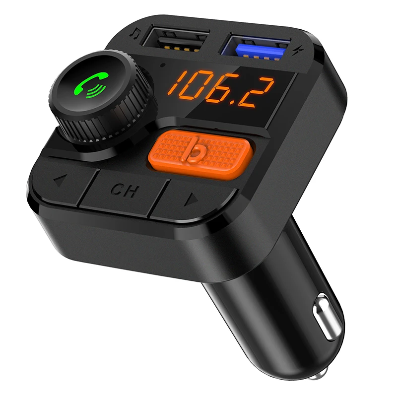 Автомобильный MP3-плеер с fm-передатчиком CDEN 5,0, Bluetooth, u-диск, без потерь, музыкальный стерео эквалайзер, звуковой эффект, Bluetooth, автомобильный комплект, USB, автомобильное зарядное устройство