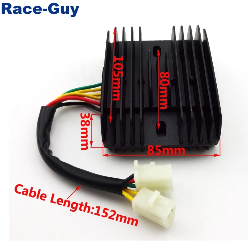 Регулятор выпрямителя Для 250cc Helix CN250 Roketa MC 54 Jonway YY250T Linhai RedCat FX CN CF250 Мопед Скутер ATV