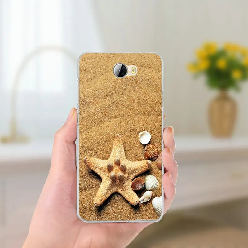 Летний солнечный песочный мягкий TPU телефон чехол для Huawei P8 P9 P10 P20 mate 10 Pro Y5 Y6 Y3 II Y7